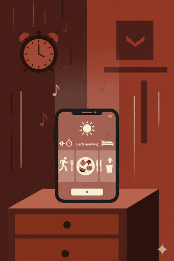 Daily suggestions interface